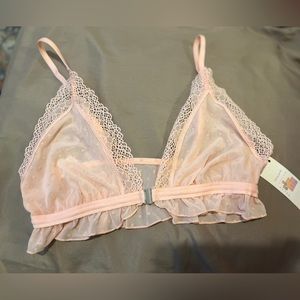 NWT Xhilaration Unlined Polkadot Bralette